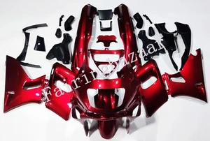 Fit for 1993-2007 ZZR400 Candy Red ABS Injection Molded Bodywork Fairing Kit - Bild 1 von 6
