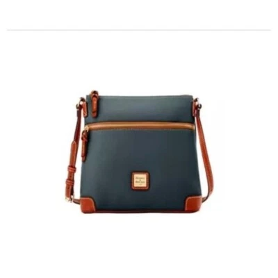 Bolsa de ombro Dooney & Bourke grão de seixo - Imagem 1 de 4