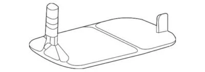 Filtro fluido de transmisión automática de lujo genuino GM 2003 Cadillac CTS 96041844 Foto 1 de 2