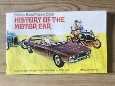 Brooke Bond History of the Motor Car 1968 Complete set Cards in Album SUPERB
