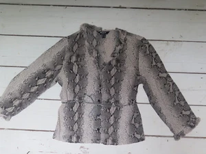 MEXX size 10 snakeskin top - Picture 1 of 7