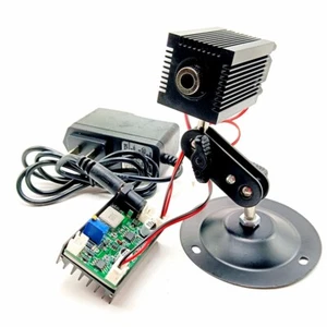 Módulo de diodo láser de punto infrarrojo enfocable 808nm 500mw 12V controlador TTL soporte de ventilador - Imagen 1 de 6