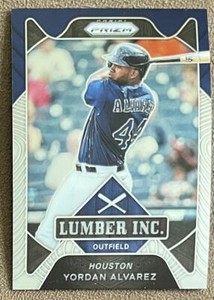 2021 Panini Prizm Lumber Inc. Yordan Alvarez Houston Astros #LI10 Insert