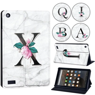 PU Leather Stand Cover Case For Amazon Fire HD 10 (5 7 9 11 13th) 2019 2021 2023 - Image 1 of 4