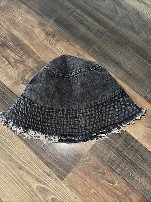 Sombrero cubo de mezclilla gris dividido H&M talla M/L Foto 1 de 4