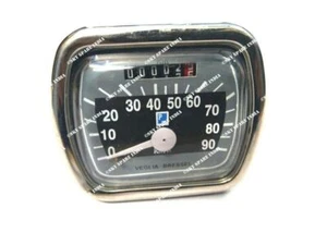 Vespa Speedometer Black /Grey 90 Km/H Vespa Vn, Vm, Acma, 150 - Bild 1 von 6