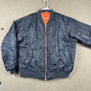 Rothco USAF MA-1 Military Intermediate Flyers Bomber Jacket Mens 4XL Reversible - Picture 1 of 18