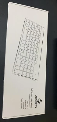 JoyAccess: Ultra Slim Wireless Keyboard: Used : Gray Power efficient  - Image 1 of 3