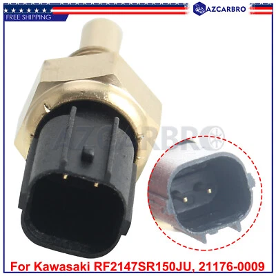 Sensor de temperatura do líquido de arrefecimento de água do motor 21176-0009 2 pinos para Kawasaki KFX450R - Imagem 1 de 4
