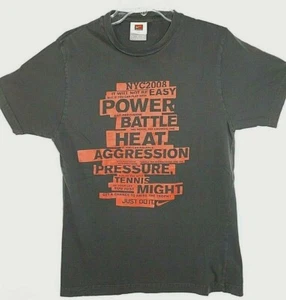 US Open NYC 2008 Collection NIKE T-Shirt Gr. M "It will not be easy but ...." - Bild 1 von 5