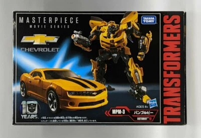 Transformers MPM-3 BUMBLEBEE CHEVROLET Masterpiece Movie Takara Tommy - Image 1 of 3