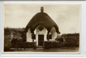 (Gg067-374) Real Photo of Umbrella Cottage, LYME REGIS Dorset c1920 Unused VG-EX - Picture 1 of 1