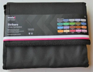 Ironlak Series 6 Strikers - Tri-grip Twin Markers - New - Free Postage - Picture 1 of 6
