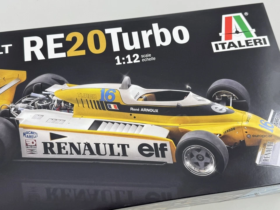 Italeri Renault RE20 Turbo 1:12 4707 modellismo - Immagine 1 di 1