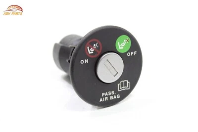 2005-09 FERRARI F430 DASH RIGHT PASSENGER SRS ON&OFF LOCK CYLINDER SWITCH OEM - Image 1 of 4