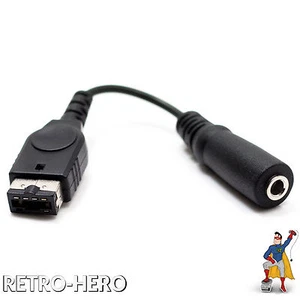 Adaptador de auriculares Game Boy Advance y GBA SP conector de 3,5 mm adaptador de audio - Imagen 1 de 5