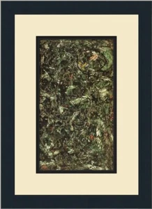 Jackson Pollock Full Fathom Five Custom Framed Print - Picture 1 of 2