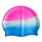 Water Diving Hat Elastic Swimming Contrast Color Women Bathing Hat Waterproof