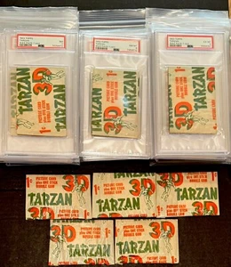 5ct 1953 Topps Tarzan Non Sport Sealed Unopened Wax Packs (Will Pass PSA) - Picture 1 of 3