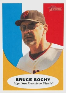 2010 Topps Heritage #220 Bruce Bochy - Picture 1 of 2