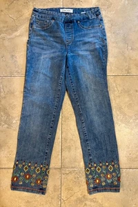 Tribal Jeans Gr. 8 verziert und Perlen - Bild 1 von 10