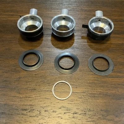 VINTAGE COX ENGINE MUFFLER , EXHAUST CAP ASSEMBLY  LOT (3) - Image 1 of 4