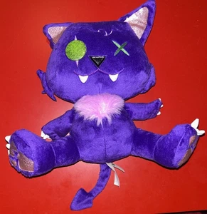Peluche Mattel Monster High chat violet CRESCENT Clawdeen Wolf's Pet - Photo 1/21
