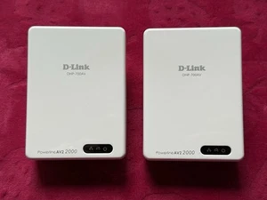 D-Link DHP-700AV Powerline AV2 2000 ethernet over power, 2 units - Afbeelding 1 van 2