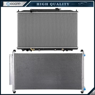 Aluminum Radiator & AC Condenser Cooling Kit For 2005-2010 Honda Odyssey - Image 1 of 4