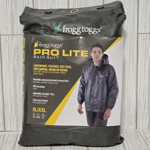 Men's Rain Suit Jacket/Pants XL/XXL Frogg Toggs® Pro Lite Lightweight Packable - Picture 1 of 5