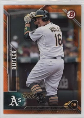 2016 Bowman Orange /25 Billy Butler #63 - Image 1 of 2