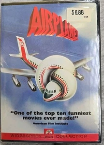 Airplane DVD Leslie Nielsen Robert Hays Julie Hagerty L Bridges 1980 Widescreen - Picture 1 of 4