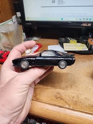 Vintage POPY Toys Japan Black Porsche 928s Transforming Car 1983 - Image 1 of 4