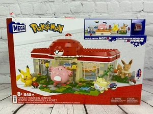 MEGA Pokémon Building Toy Kit, Forest Pokémon Center (648 Pieces) - Picture 1 of 11
