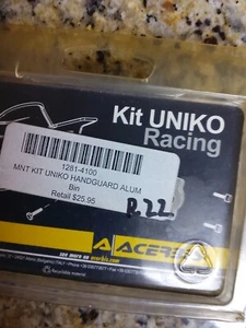 Acerbis - 1281-4100 2041790059 - Kit de montaje de guardamanos Uniko, aluminio R22 - Imagen 1 de 5