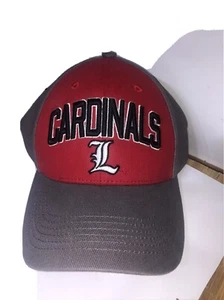 Louisville Cardinals Captivating HeadwearMen Adjustable Baseball Cap,Red/Grey - Picture 1 of 8