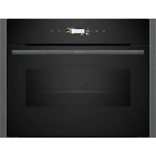 Neff N70 60cm Built-In Compact Oven with Microwave Function - Graphite-Grey