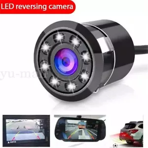8 LED Car Backup Rear View Reverse Parking HD Camera Night Vision Waterproof - Picture 1 of 13