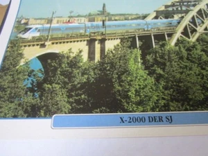  Datos ferroviarios 14 trenes de alta velocidad Suecia X 2000 1990 - Imagen 1 de 1