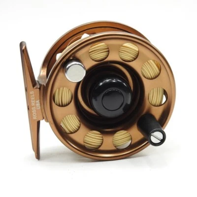 Ross Rhythm 0 Fly Fishing Reel. Copper Finish. Made in USA. - image 1 of 4
