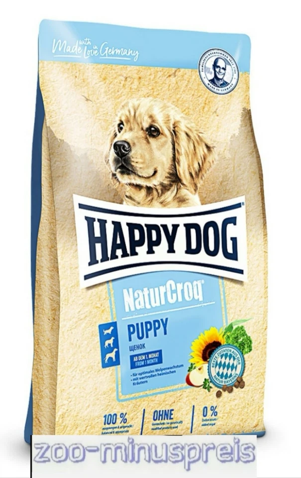 Happy Dog Hundefutter 2558 NaturCroq Welpen 15 Kg