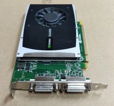2x PNY VCQ2000D-T nVIDIA Quadro 2000D 1GB GDDR5 PCIe 2.0 DVI-I Graphics Cards - Image 1 of 2
