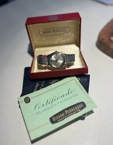 Vintage 1960’s Girard-Perregaux Richeville VERY RARE, Full Box, Papers - Picture 1 of 6