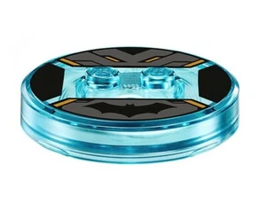 Lego Transparent Light Blue Toy Tag Batman NEW! - Picture 1 of 1