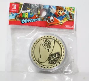 Super Mario Odyssey Limited Double-Sided Collectible Cappy Gold Coin (NO GAME) - Bild 1 von 2