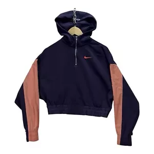 Nike Sportswear Icon Clash Hoodie Oversize Fit Damen S Small lila sehr guter Zustand - Bild 1 von 16
