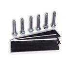 Satellitesale Universal Roof Patch Kit Zinc Plated Lag Bolts & Mastic Pitch Pads