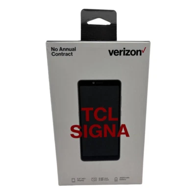 TCL Signa 5004S Verizon 5.5" Display 8MP Camera 16GB 4G LTE Android basic WIFI - Image 1 of 4
