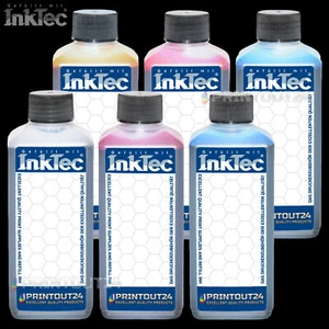 6 x 100 ml InkTec DYE tinta recarga tinta para Epson Stylus Photo R220 R265 R285 R300 - Imagen 1 de 4