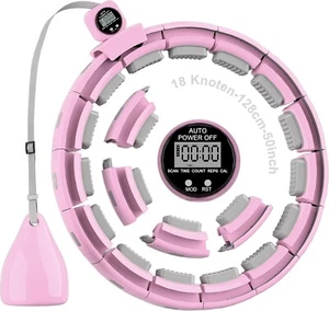 Smart Hoop Fitness Reifen Erwachsene und Anfänger Rosa Abnehmen Relaxen - Bild 1 von 6